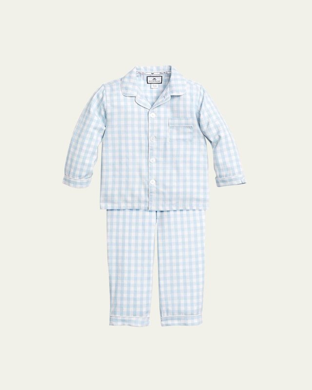 Gingham Pajama Set, Size 6M-